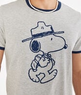 AERO | CAMP SNOOPY™ Scout Leader Relaxed Ringer Tee