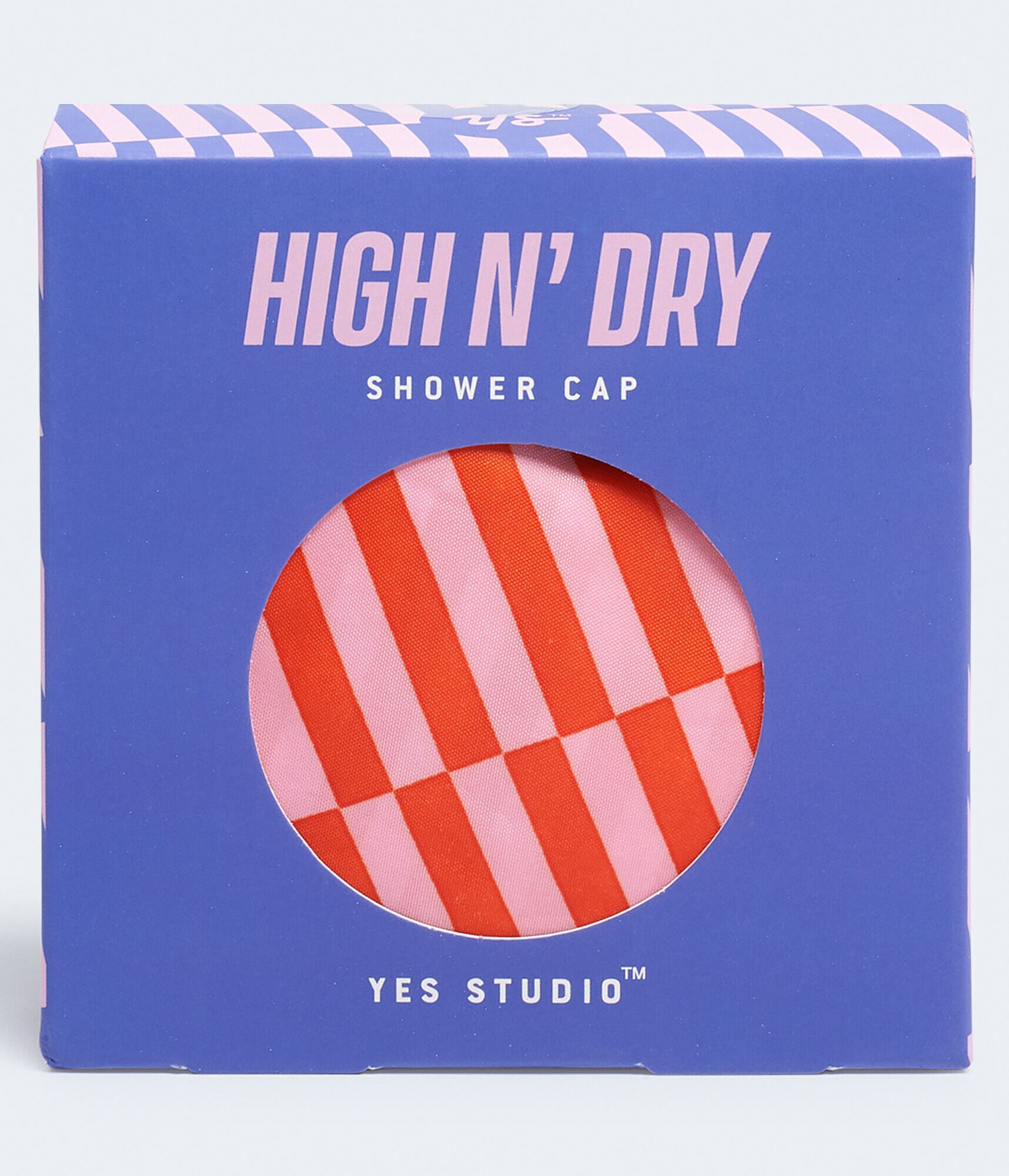 Yes Studio High N' Dry Striped Shower Cap