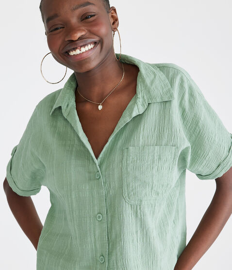 Crosshatch Camp Shirt