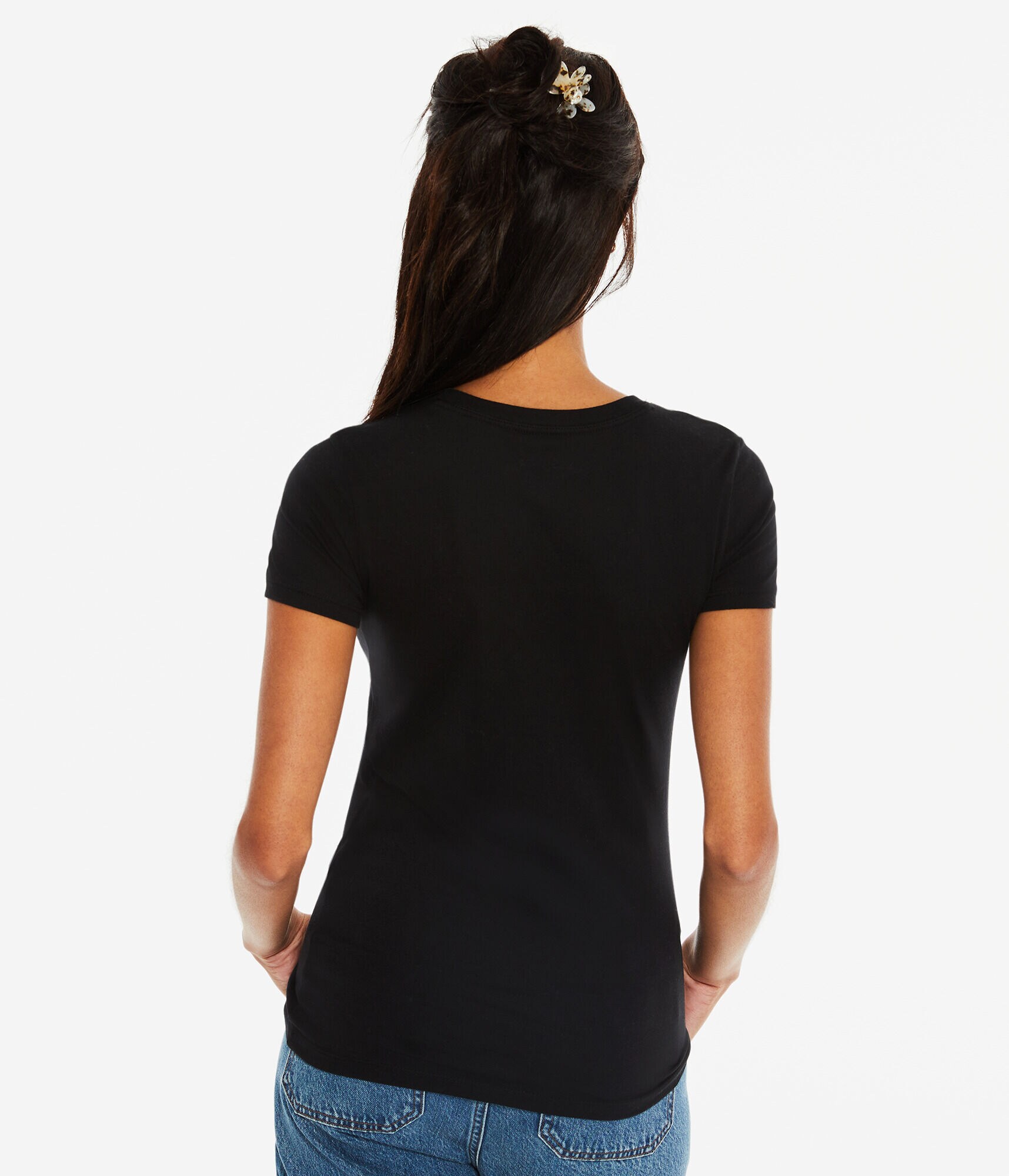 New York City Skyline Glitter Graphic Tee