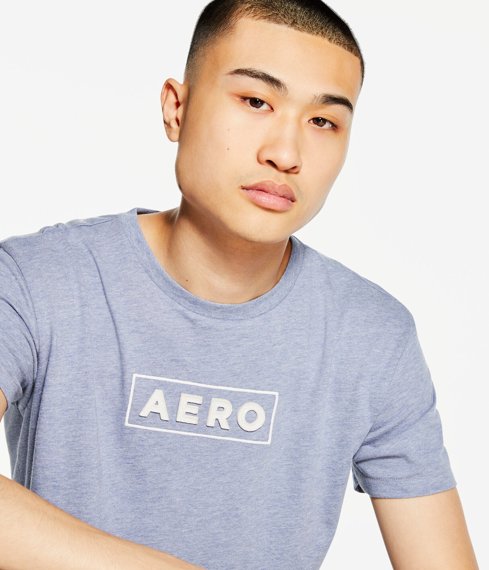 Aero Box Logo Appliqu&eacute; Graphic Tee
