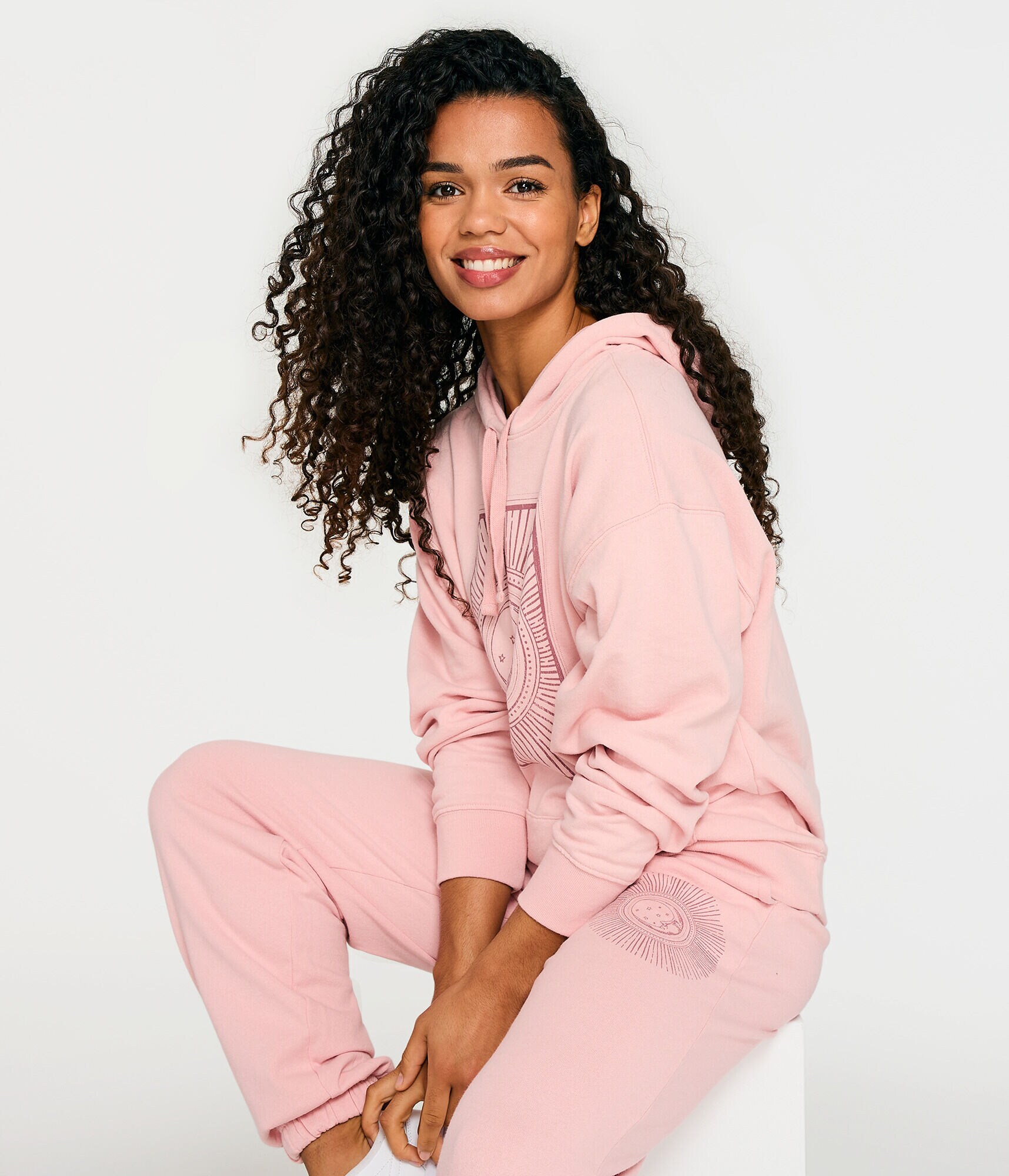 Celestial Rays Boyfriend Cinched Sweatpants