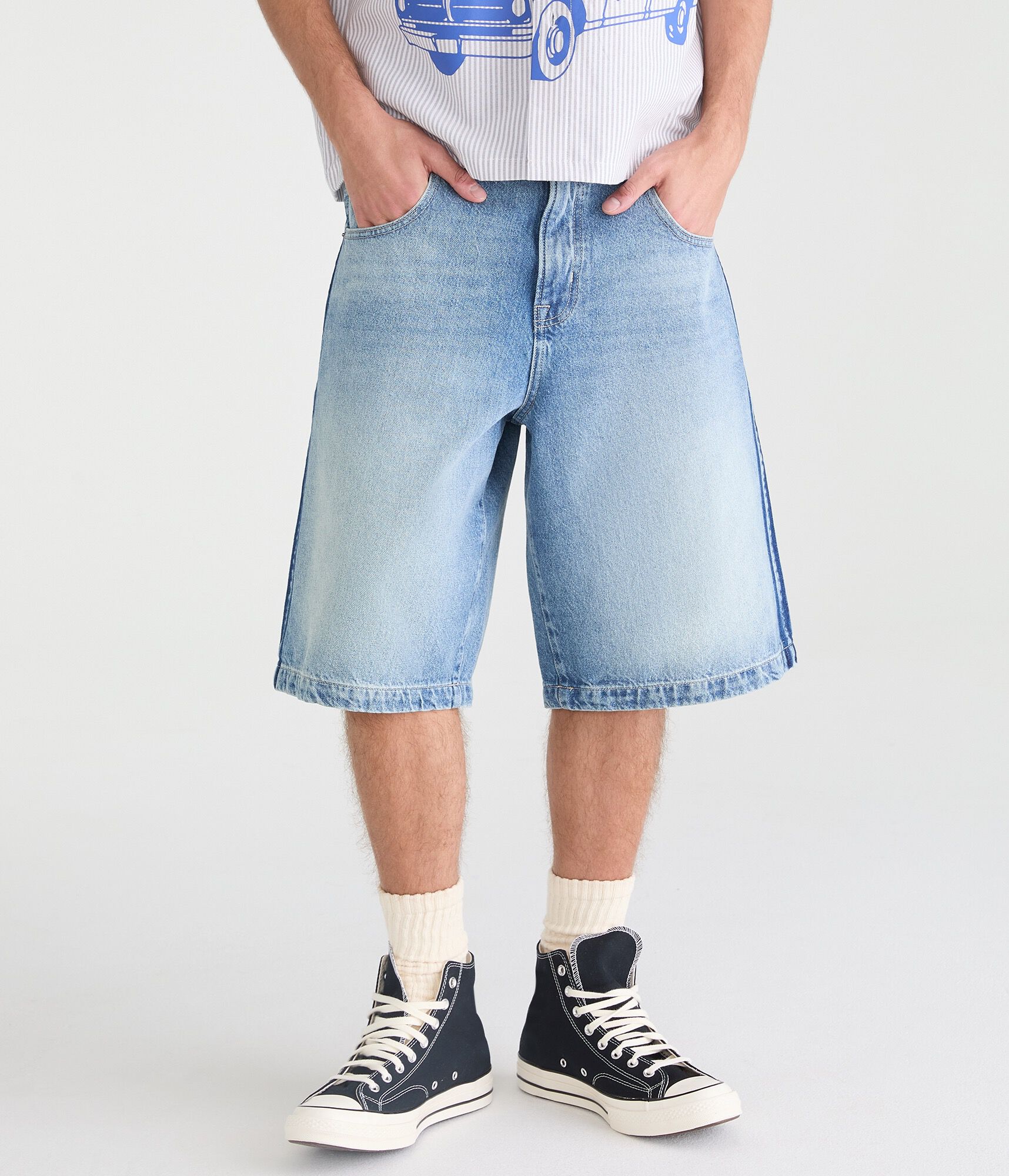 Super Baggy Denim Shorts 12.5"