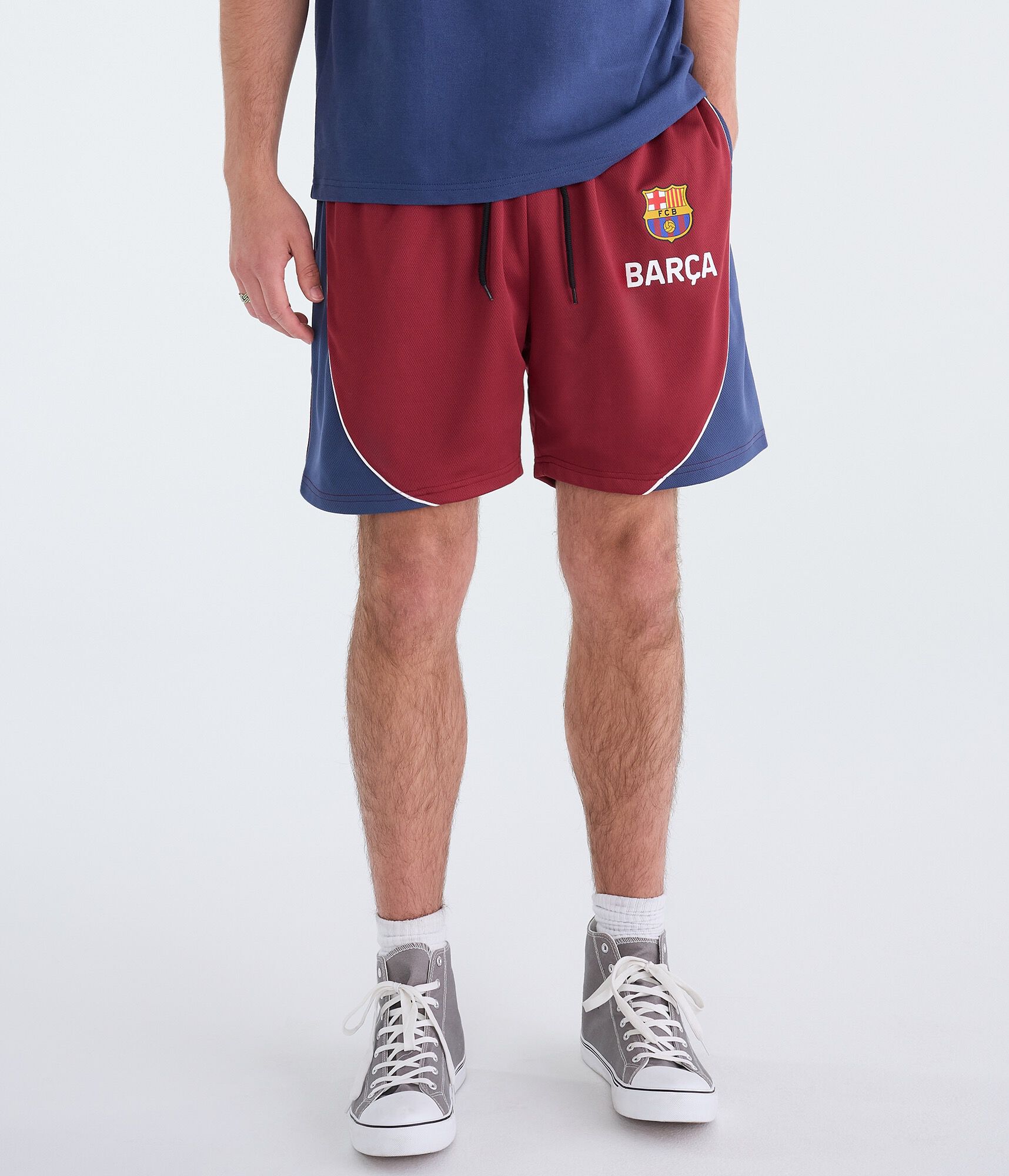 FC Barcelona Crest Mesh Shorts