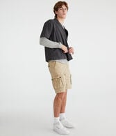 Stretch Twill Cargo Shorts 10"