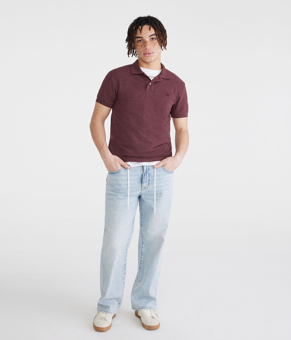 Tonal A87 Logo Piqué Polo