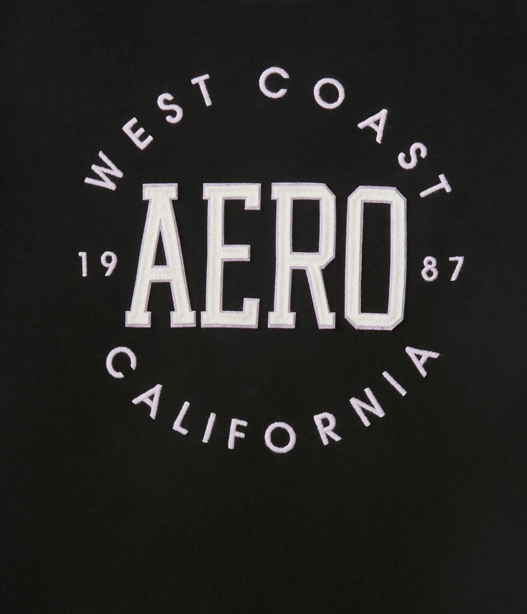 Aero West Coast Appliqu&eacute; Graphic Tee