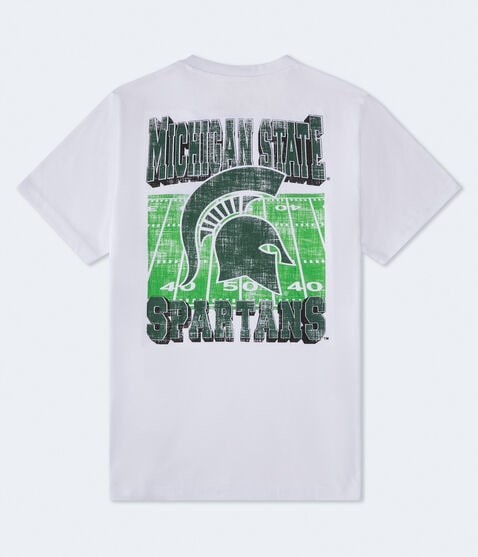 Michigan State Spartans Relaxed Graphic Tee Michigan State Spartans Relaxed Graphic Tee