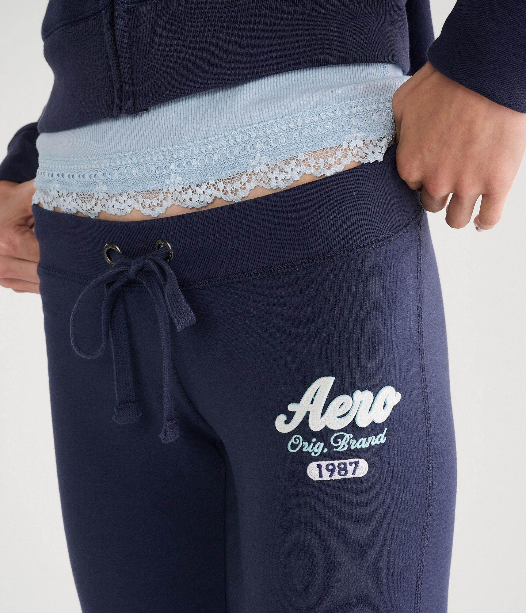 Aero Original Brand Fit &amp; Flare Sweatpants