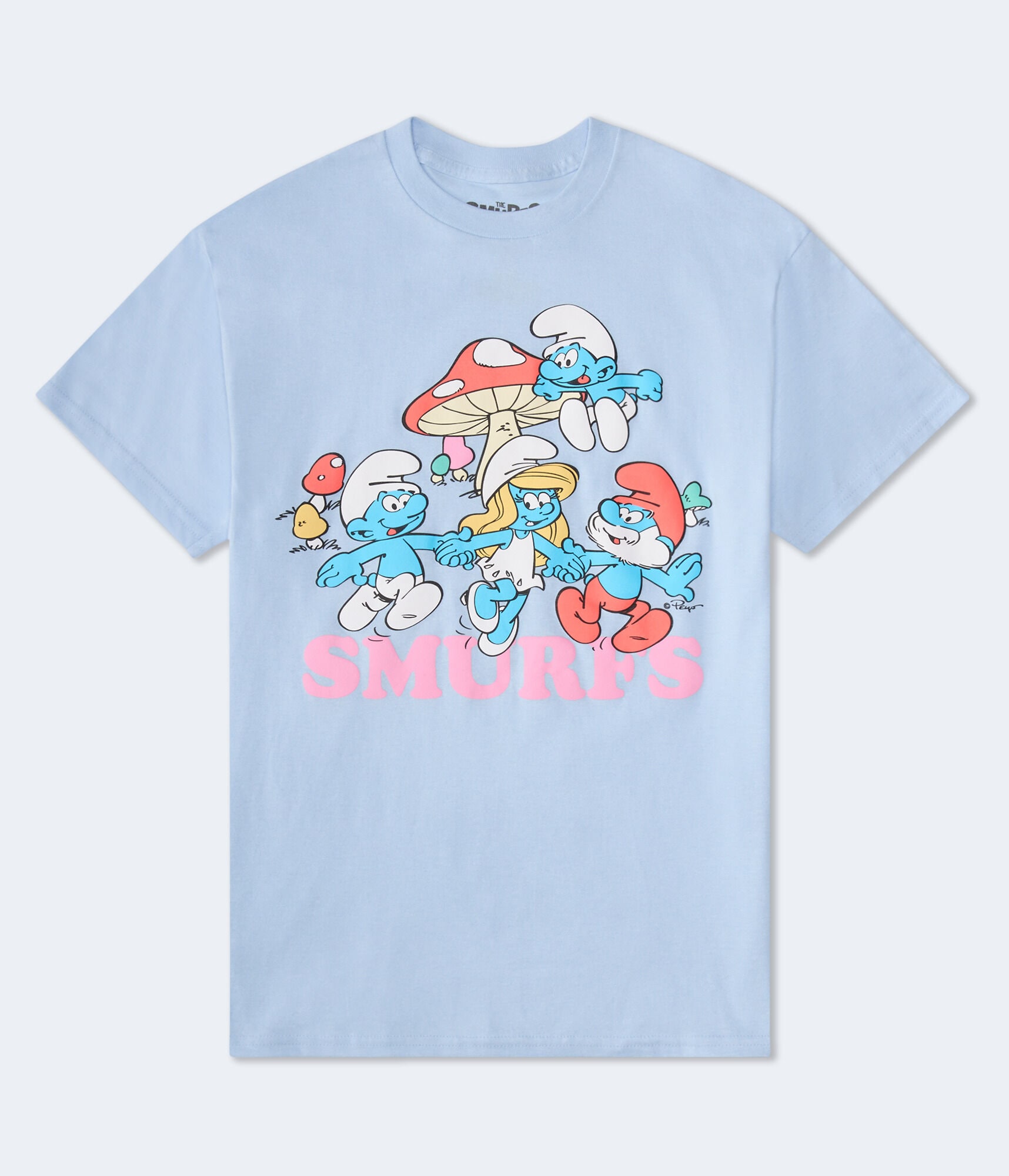 The Smurfs Oversized Graphic Tee