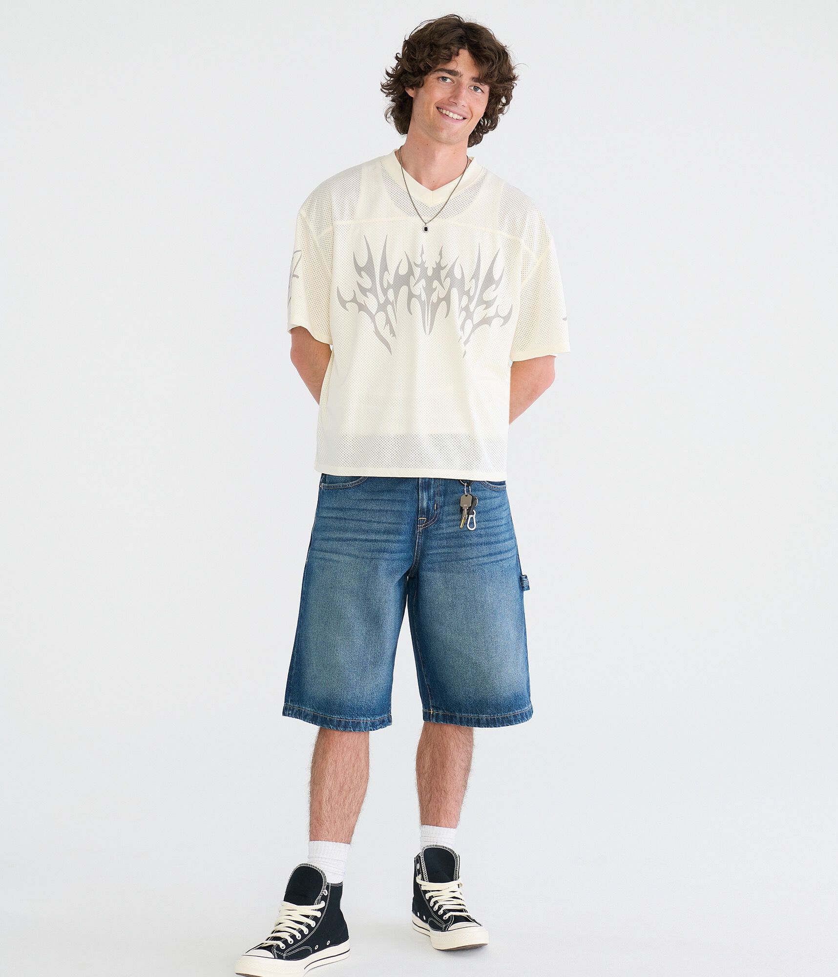 Super Baggy Denim Shorts 12.5"