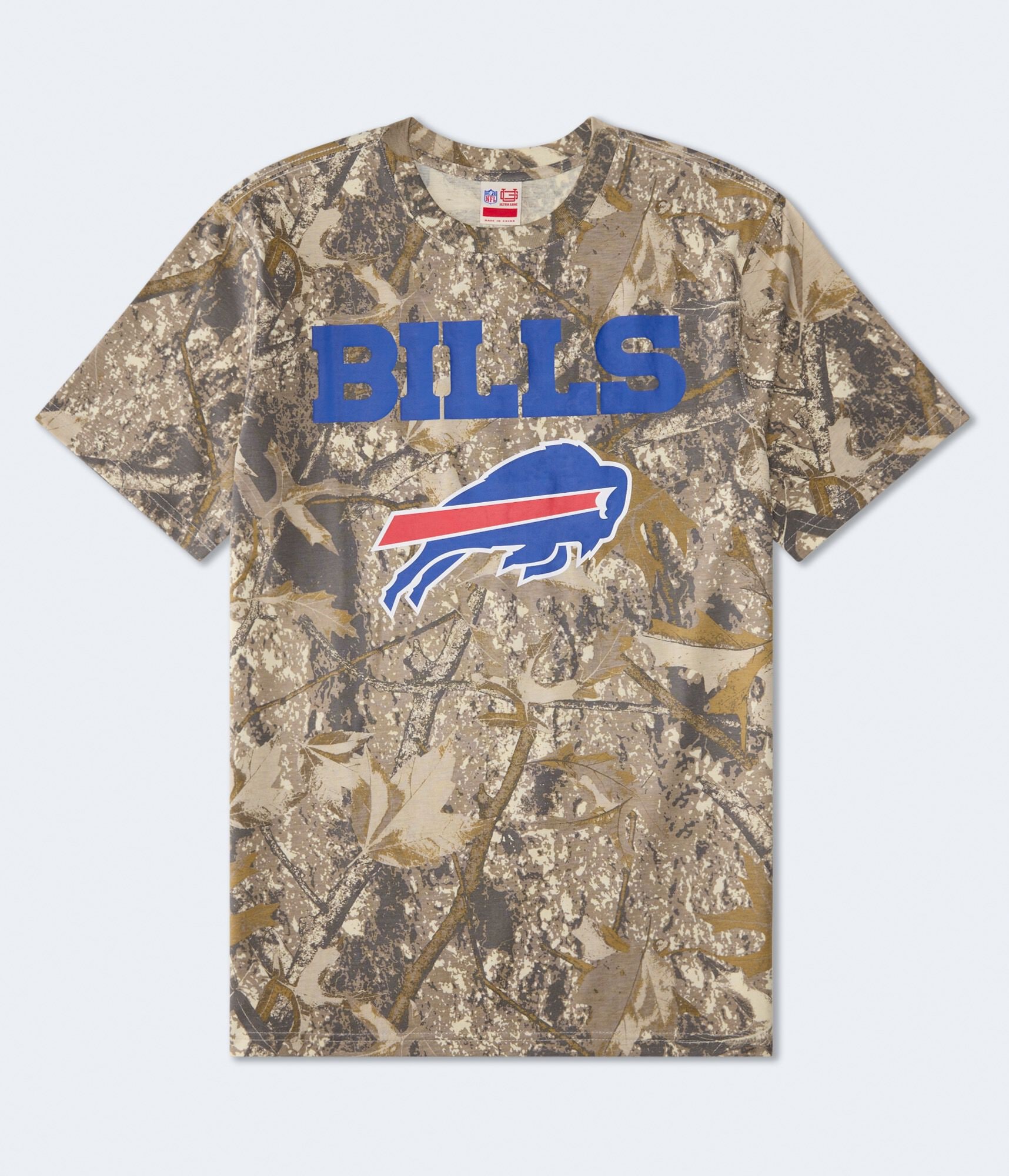 Buffalo Bills Forest Camo Relaxed Graphic Tee
