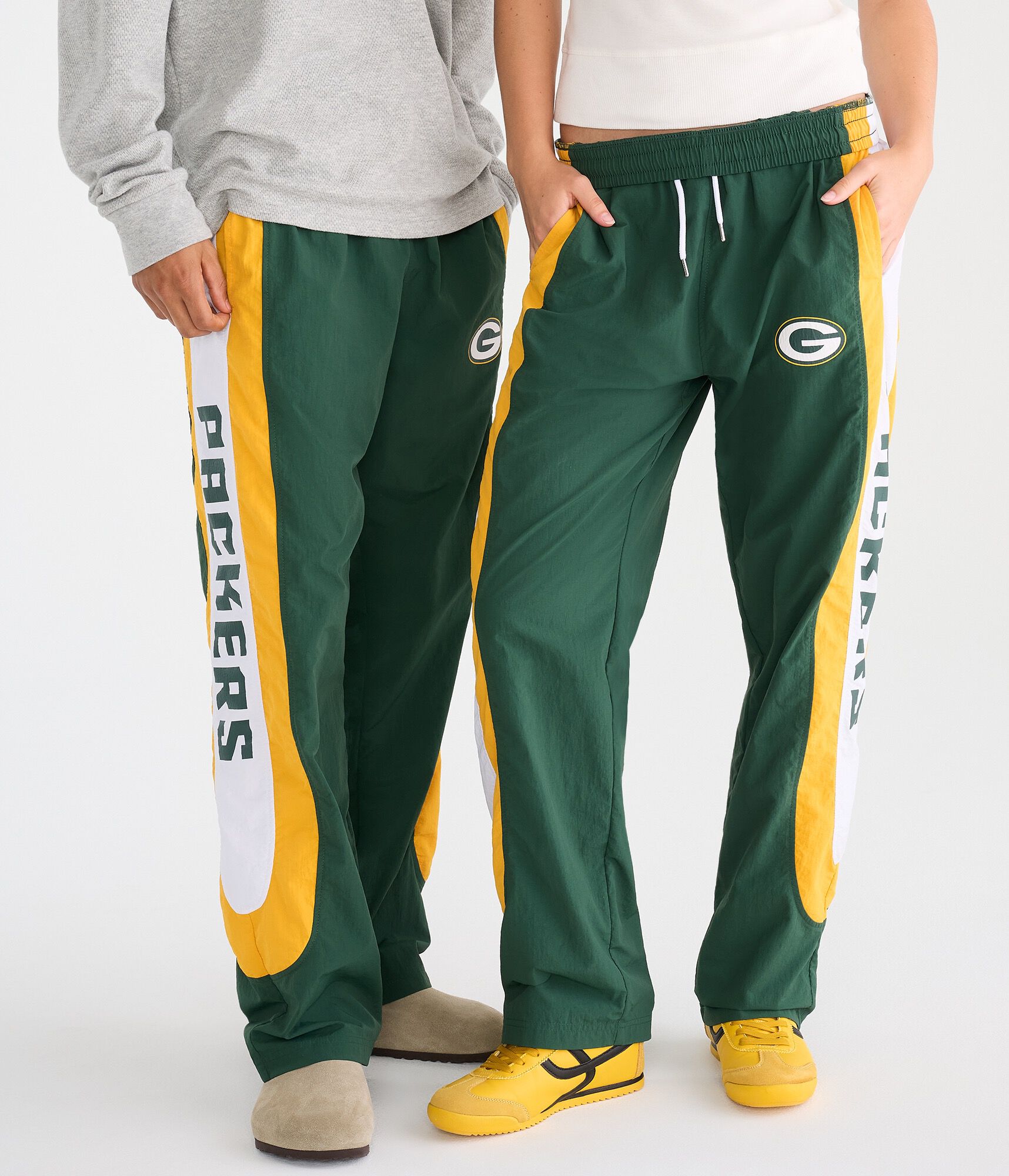 Green Bay Packers Nylon Track Pants