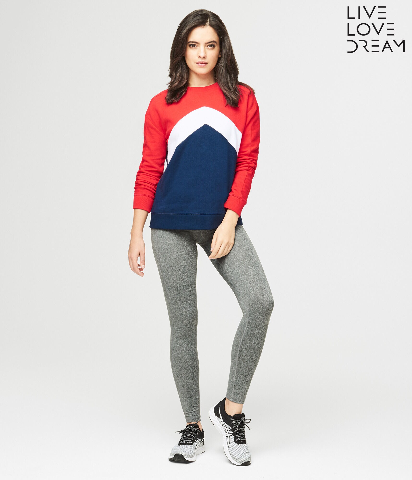 LLD Chevron Crew Sweatshirt