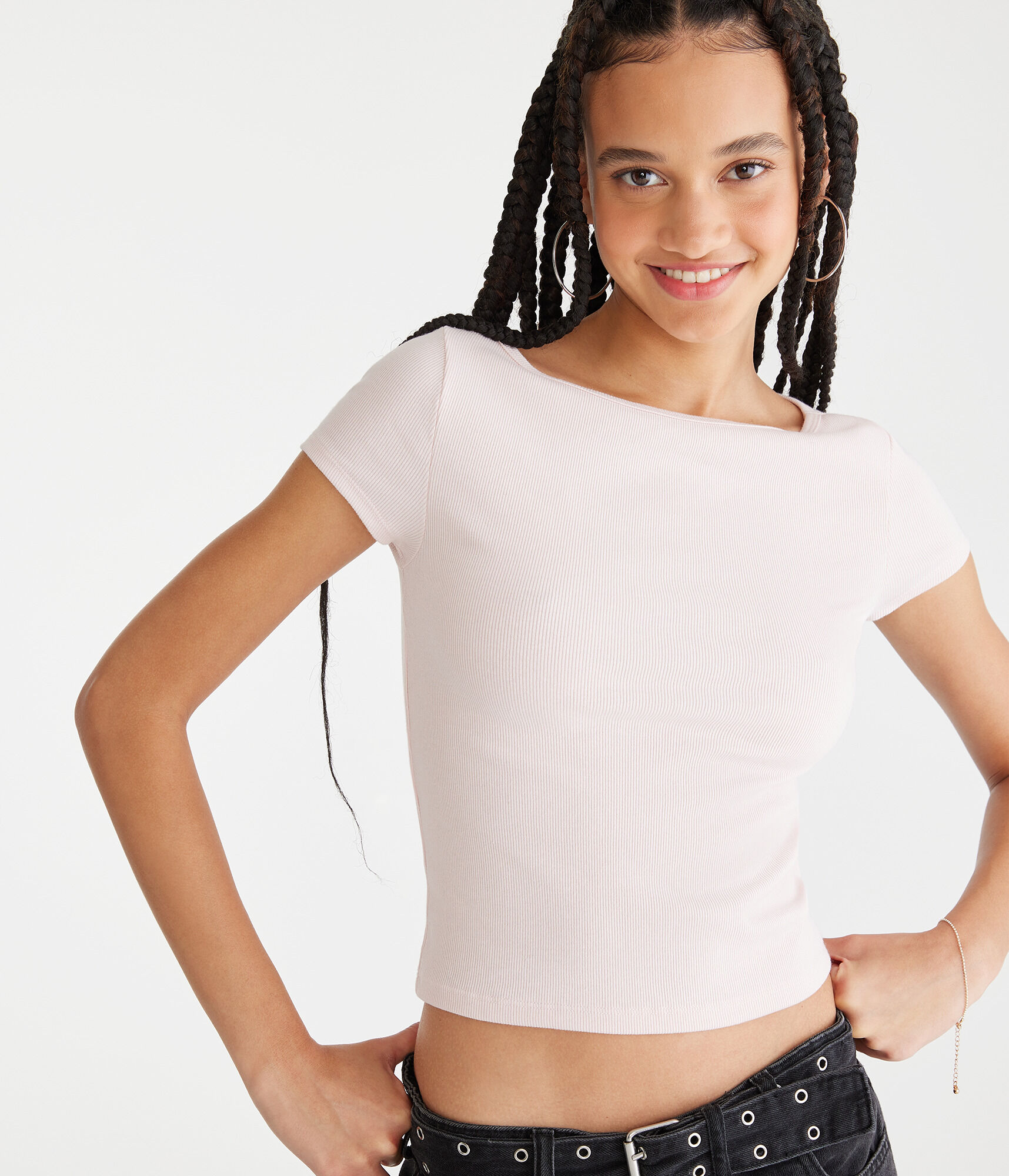 Seriously Soft Boat-Neck Baby Tee