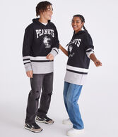 Peanuts® | Aéropostale Hockey Club Striped Pullover Hoodie