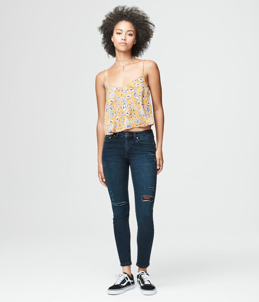 Floral Print V-Neck Cami