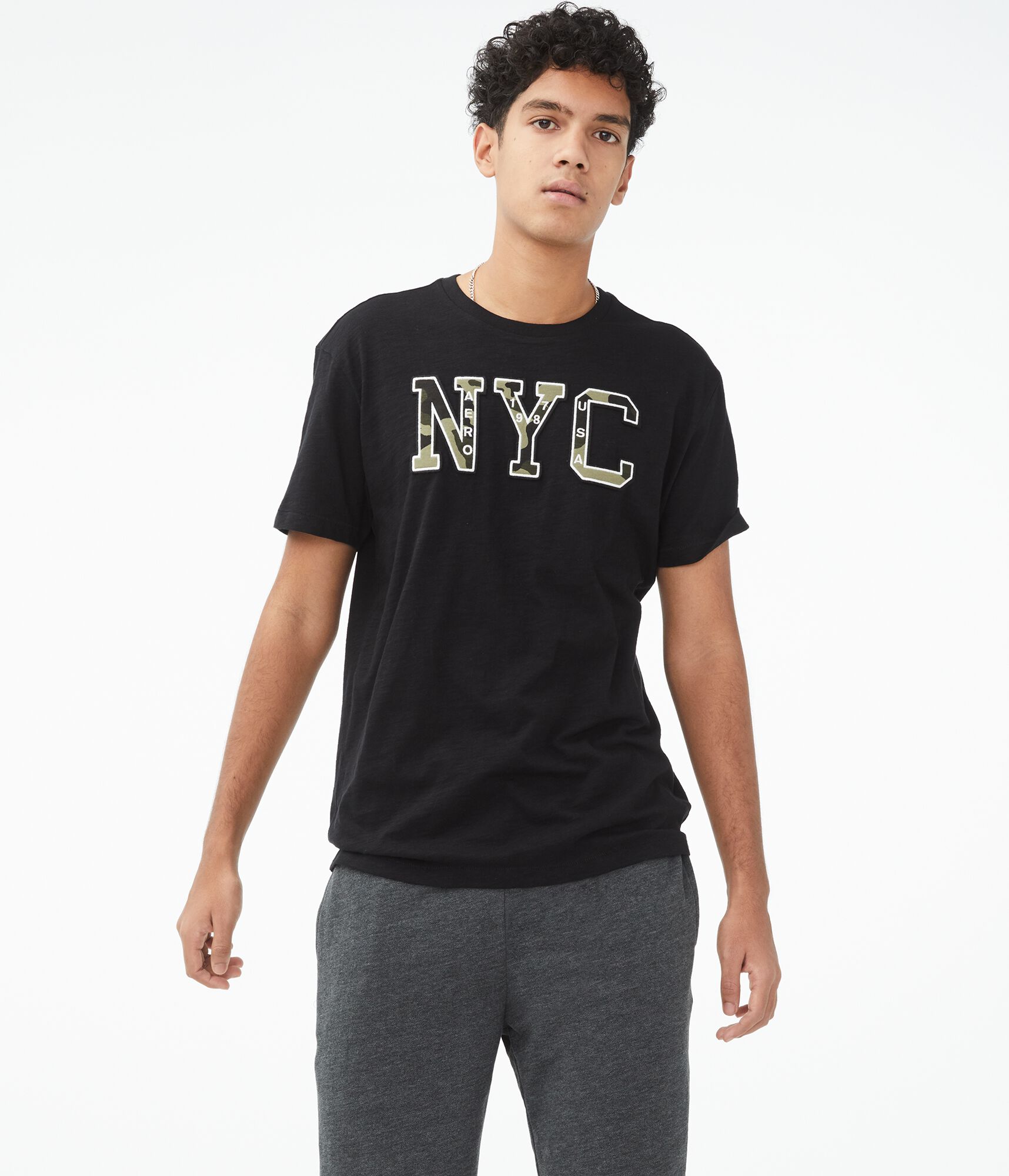 Camo NYC Logo Graphic Tee