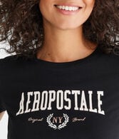 Aeropostale NY Crest Graphic Tee