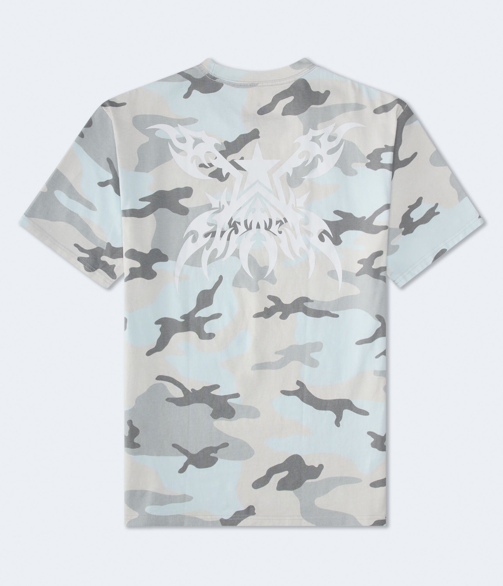 Star Tattoo Camo Relaxed Graphic Tee