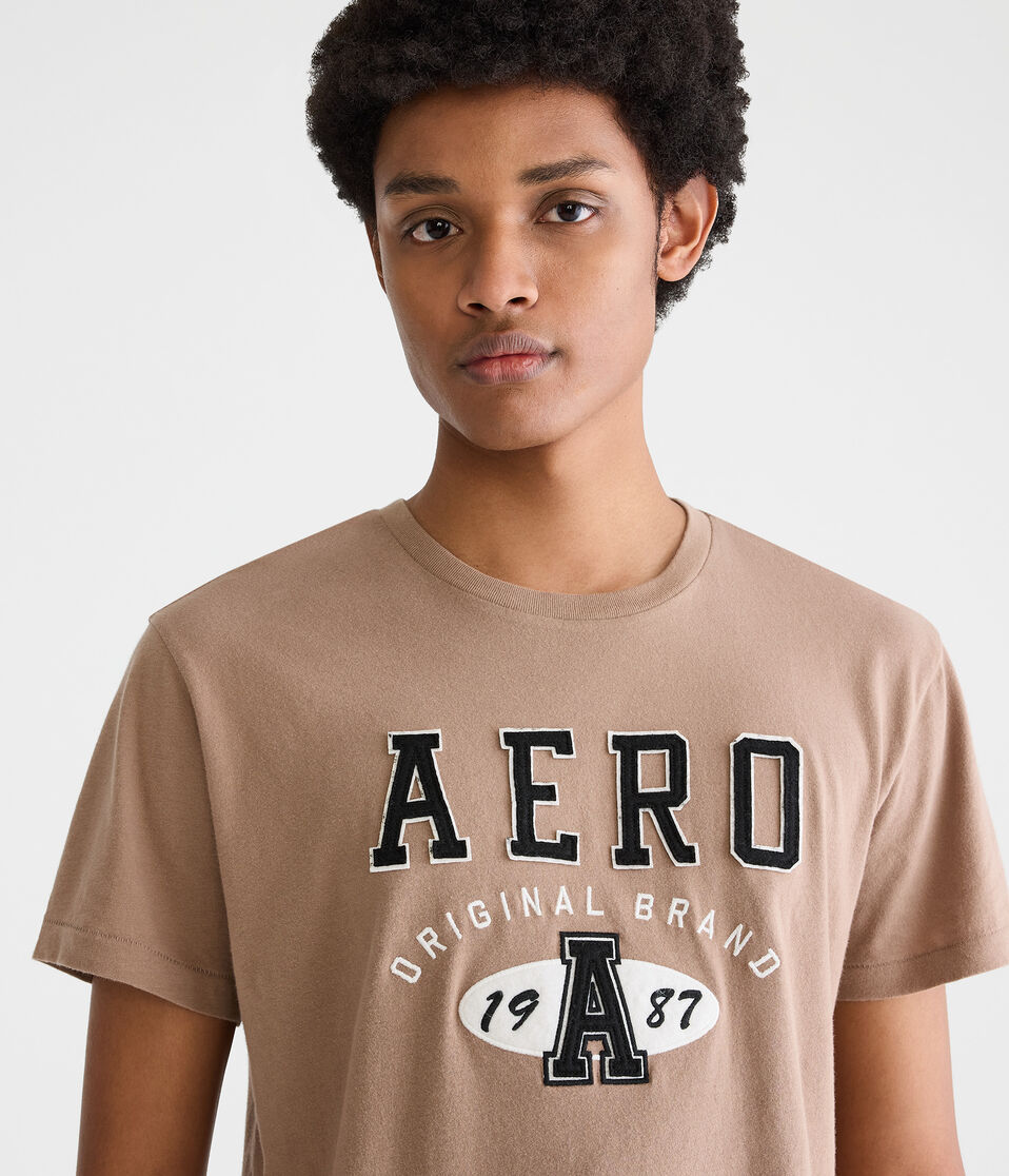 Aero Original Oval Appliqué Graphic Tee