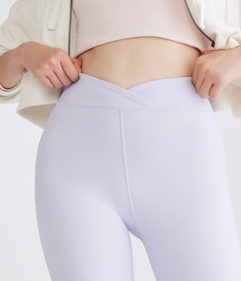 Air Soft Low-Rise Crossover Bootcut Leggings Air Soft Low-Rise Crossover Bootcut Leggings