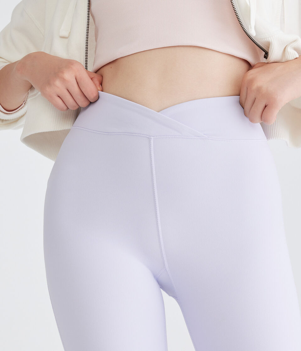 Air Soft Low-Rise Crossover Bootcut Leggings