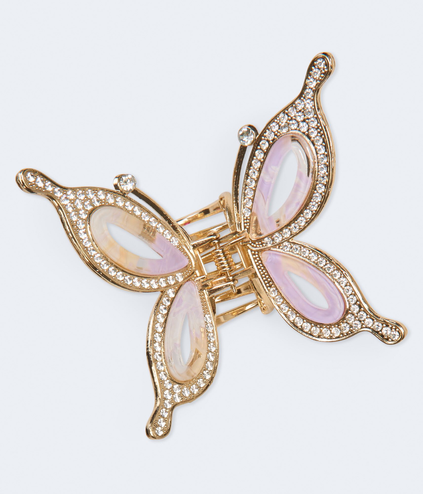 Rhinestone Butterfly Claw Hair Clip