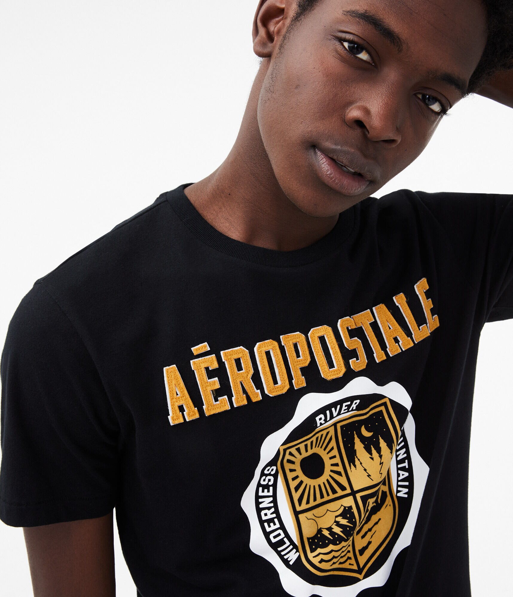 Aero Wilderness Crest Graphic Tee