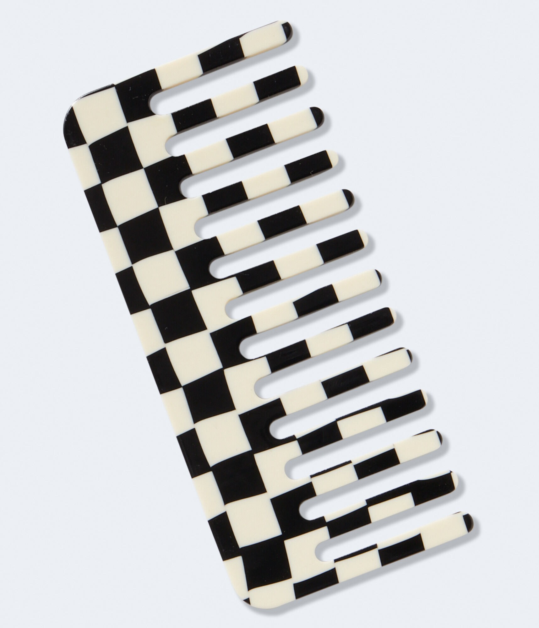 Checker Print Comb