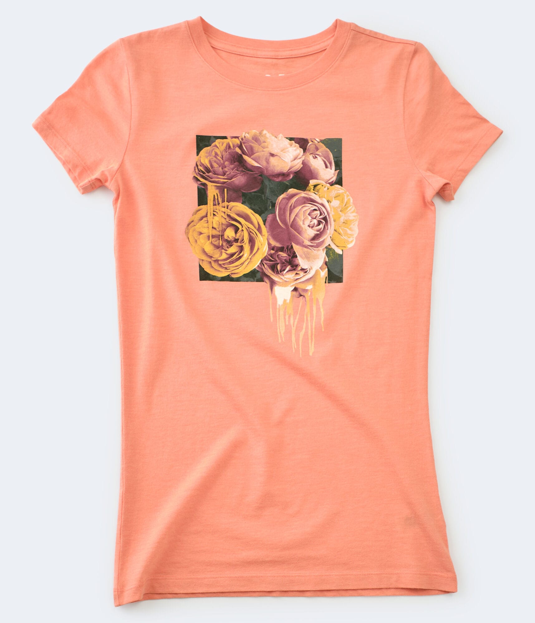 Dripping Flowers Graphic Tee