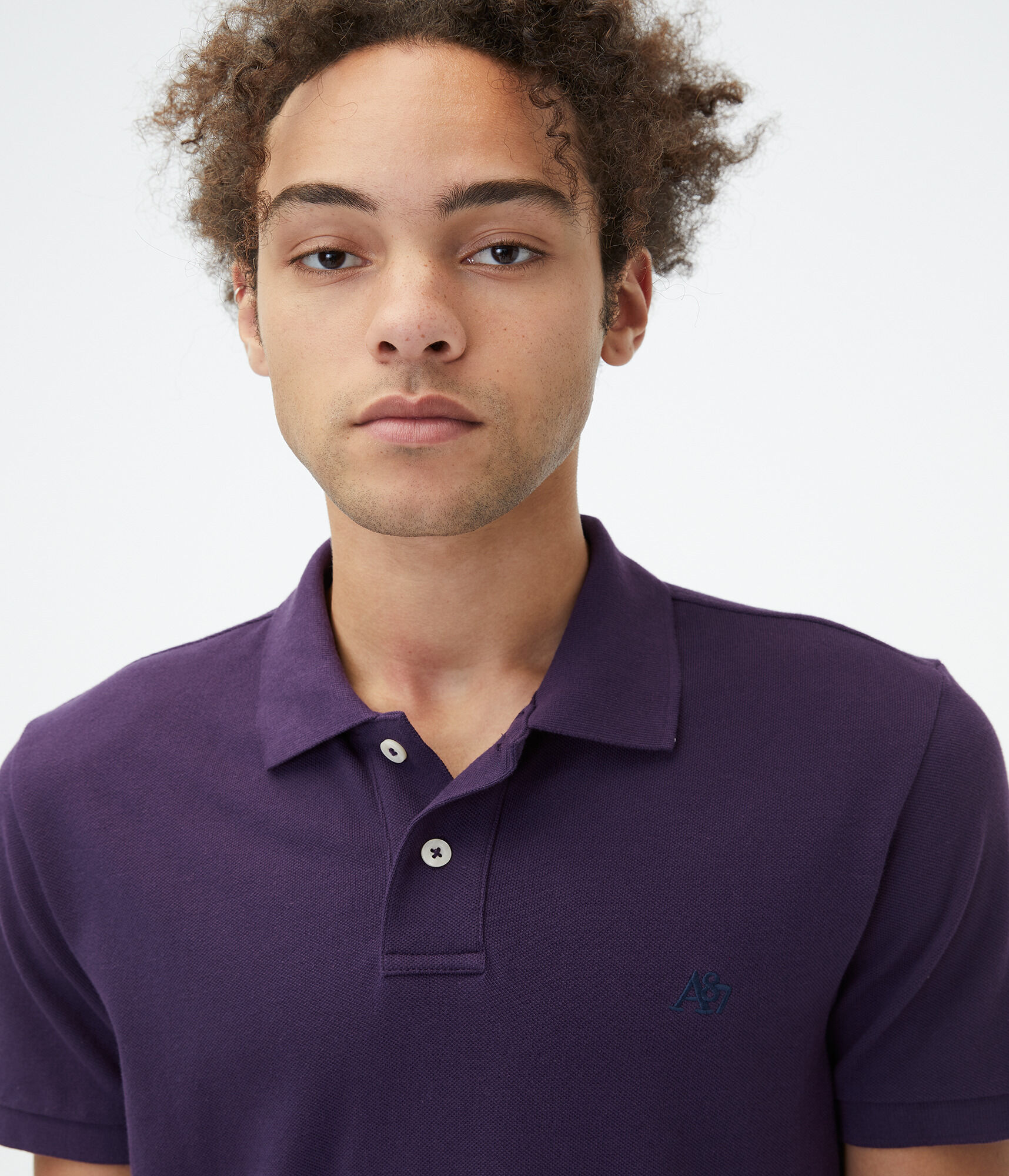 A87 Logo Piqu&eacute; Polo