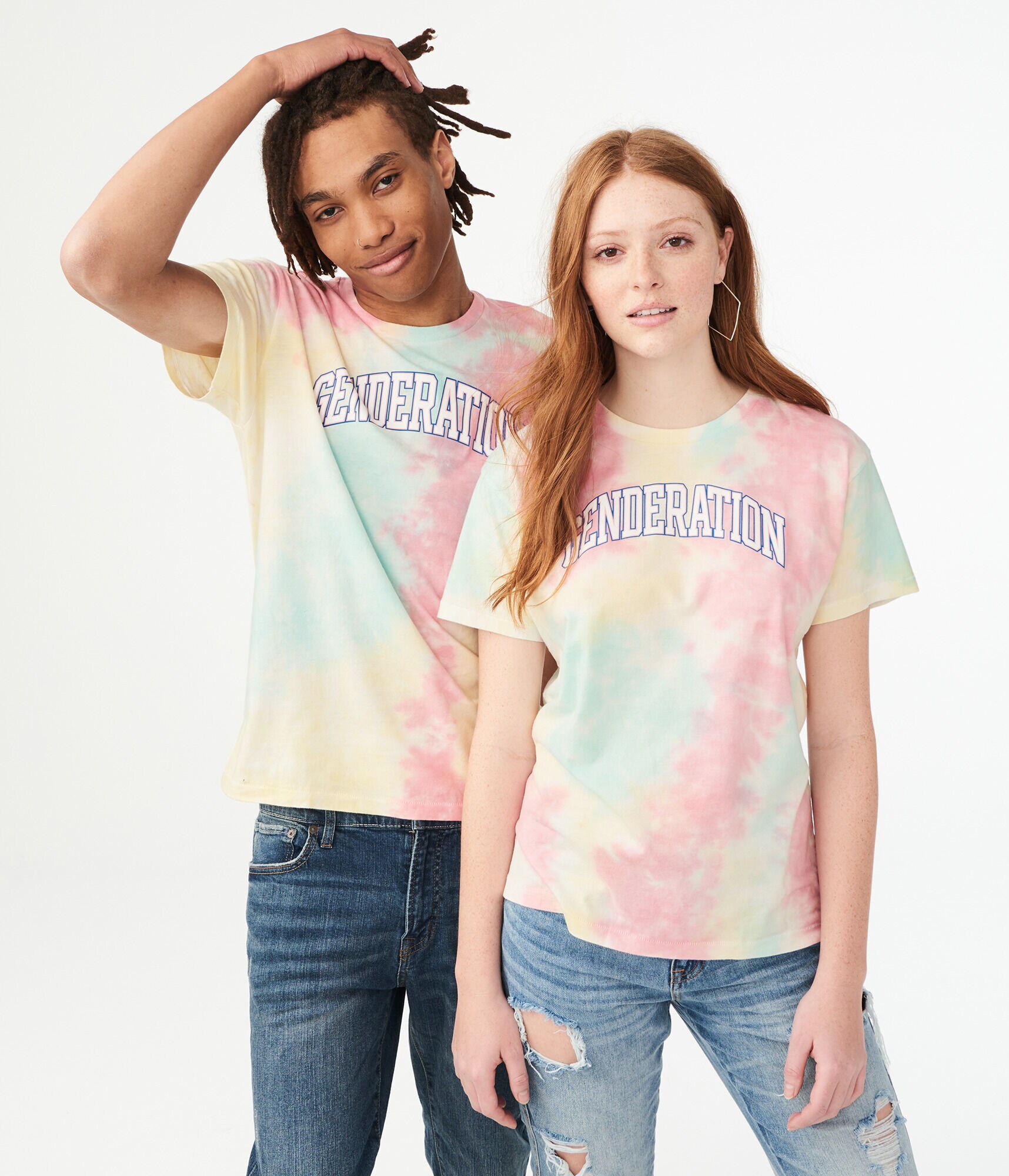 Aero One Tie-Dye Genderation Graphic Tee