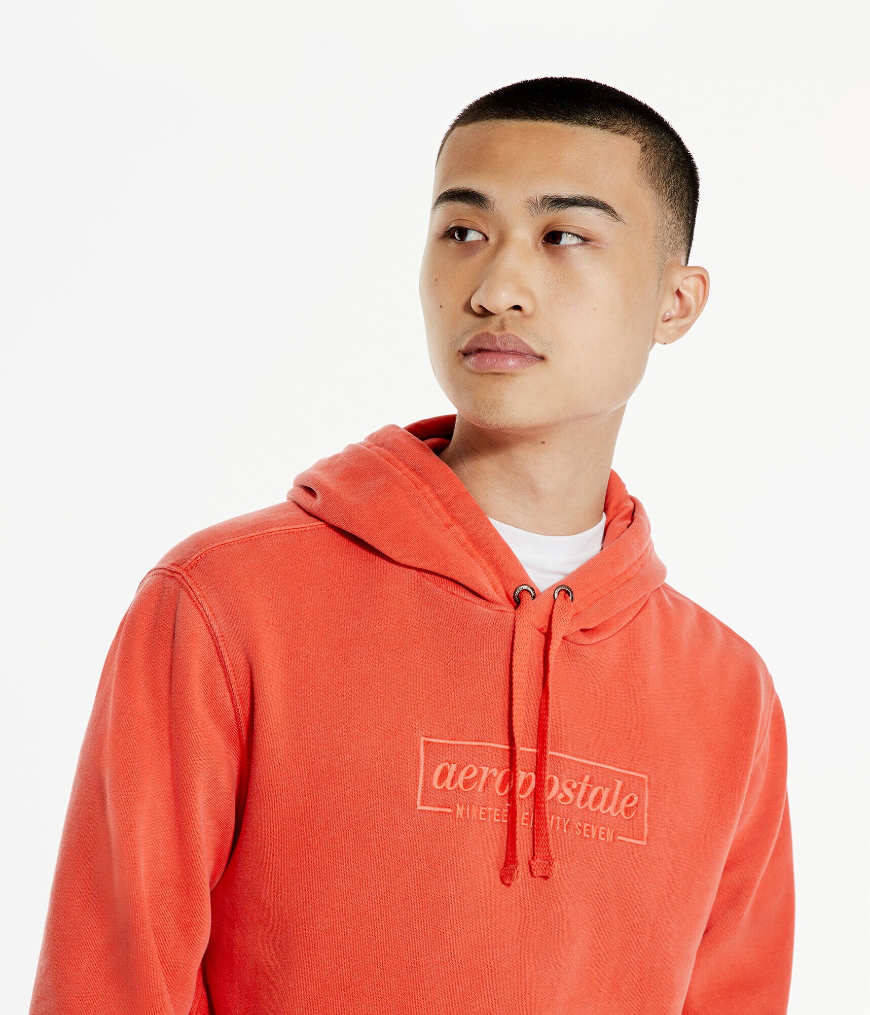 Aeropostale Script Logo Pullover Hoodie