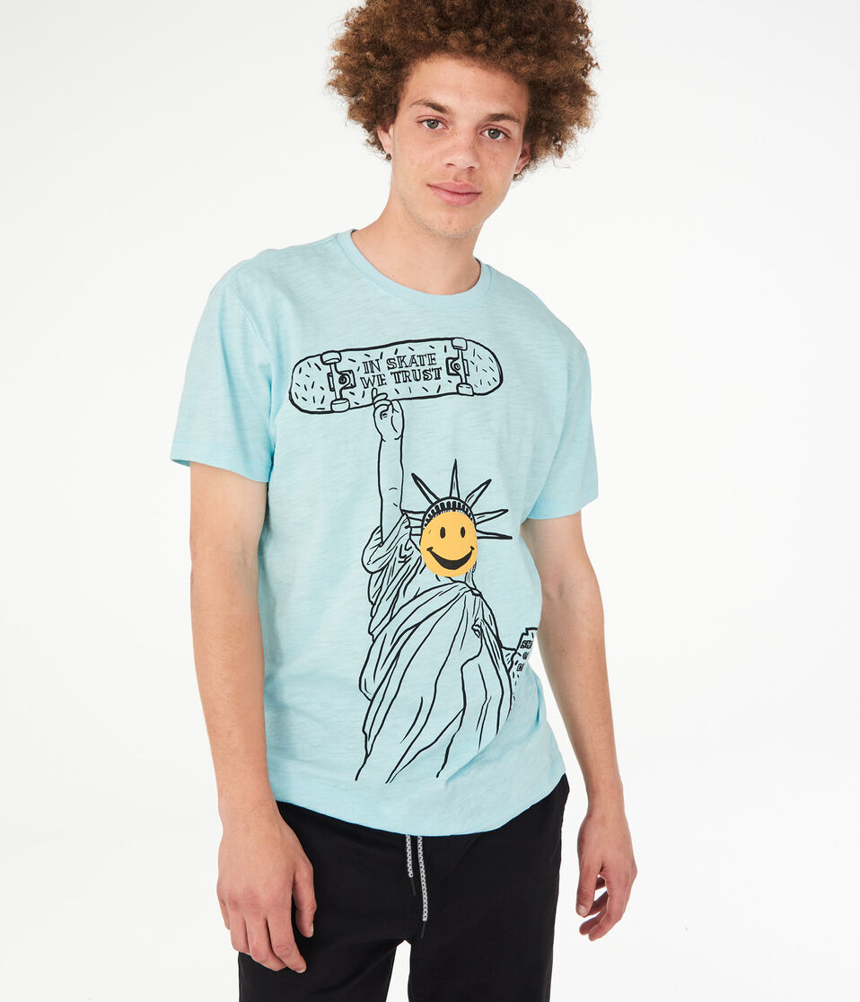 In Skate We Trust Graphic Tee
