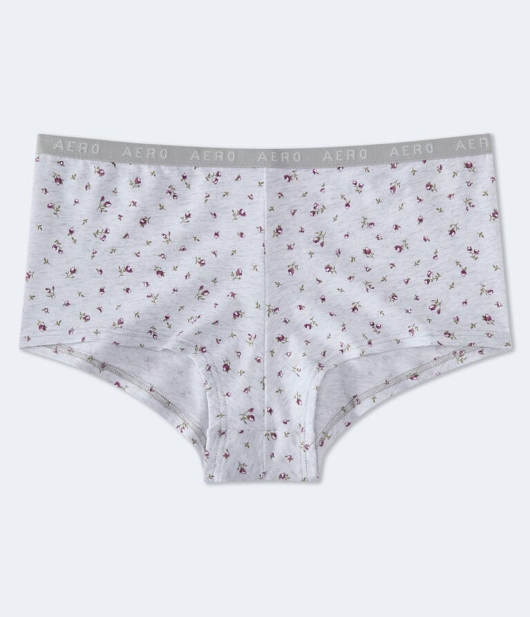 Floral Logo Boyshort