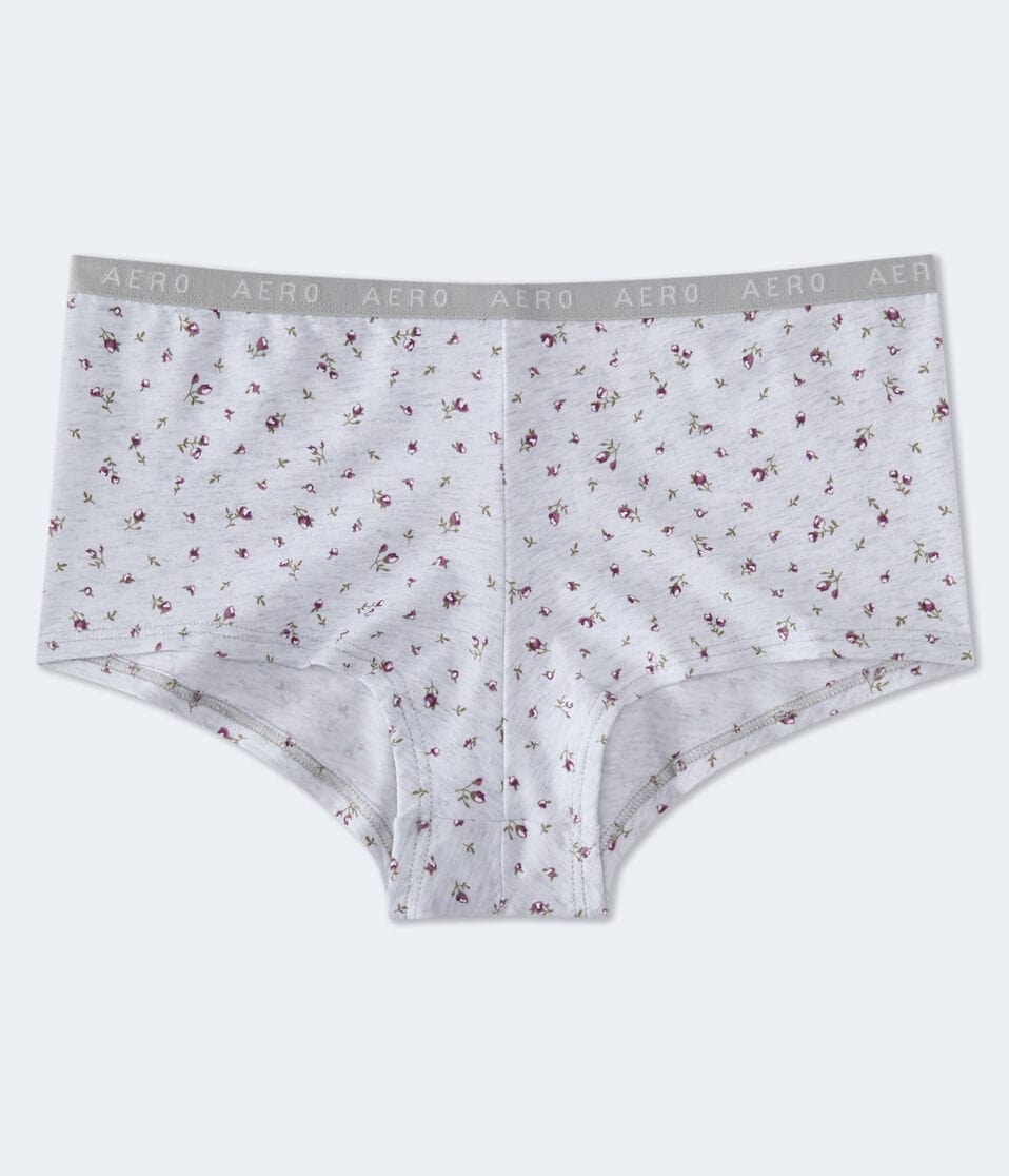 Floral Logo Boyshort