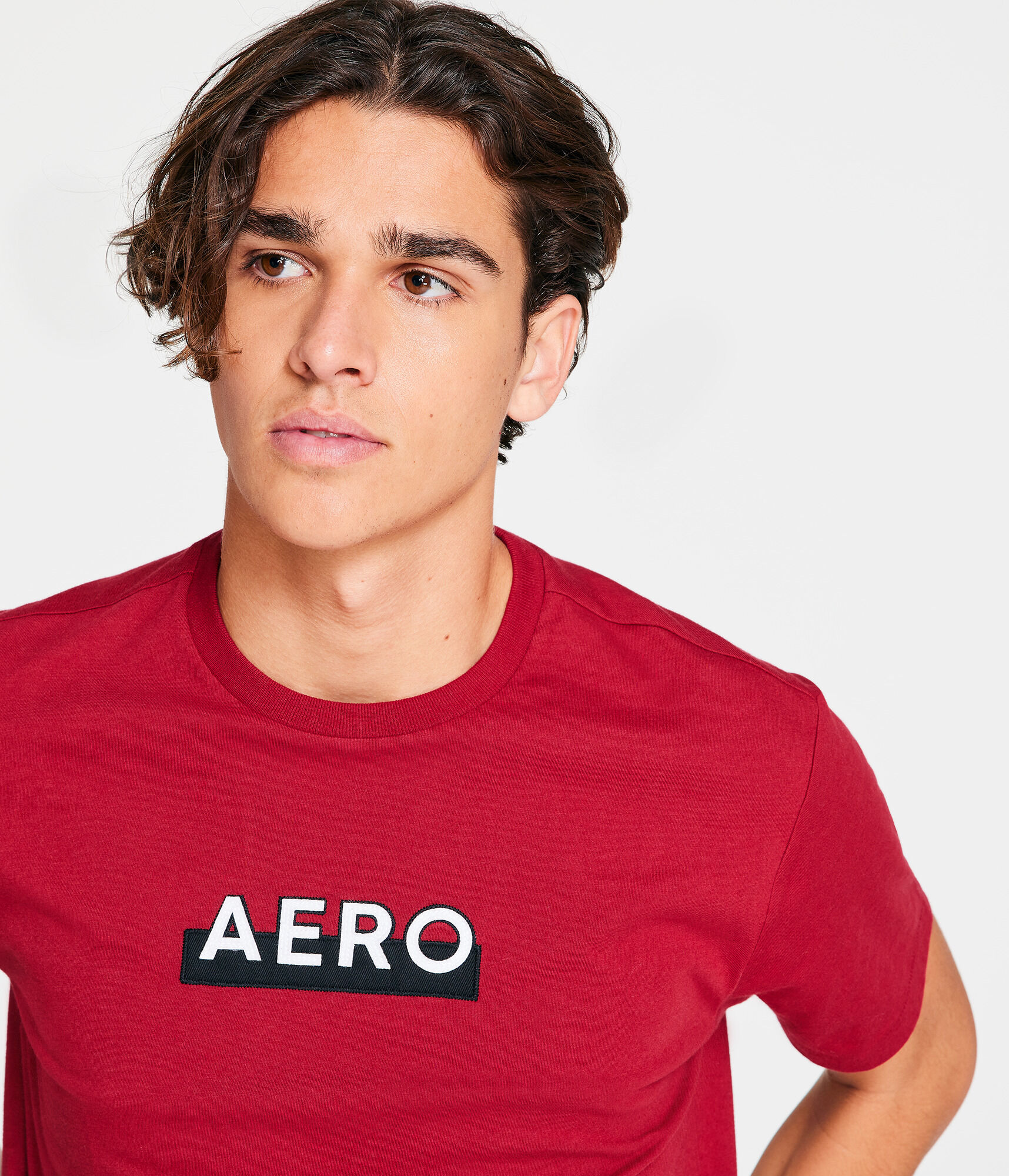 Aero Box Logo Appliqu&eacute; Graphic Tee