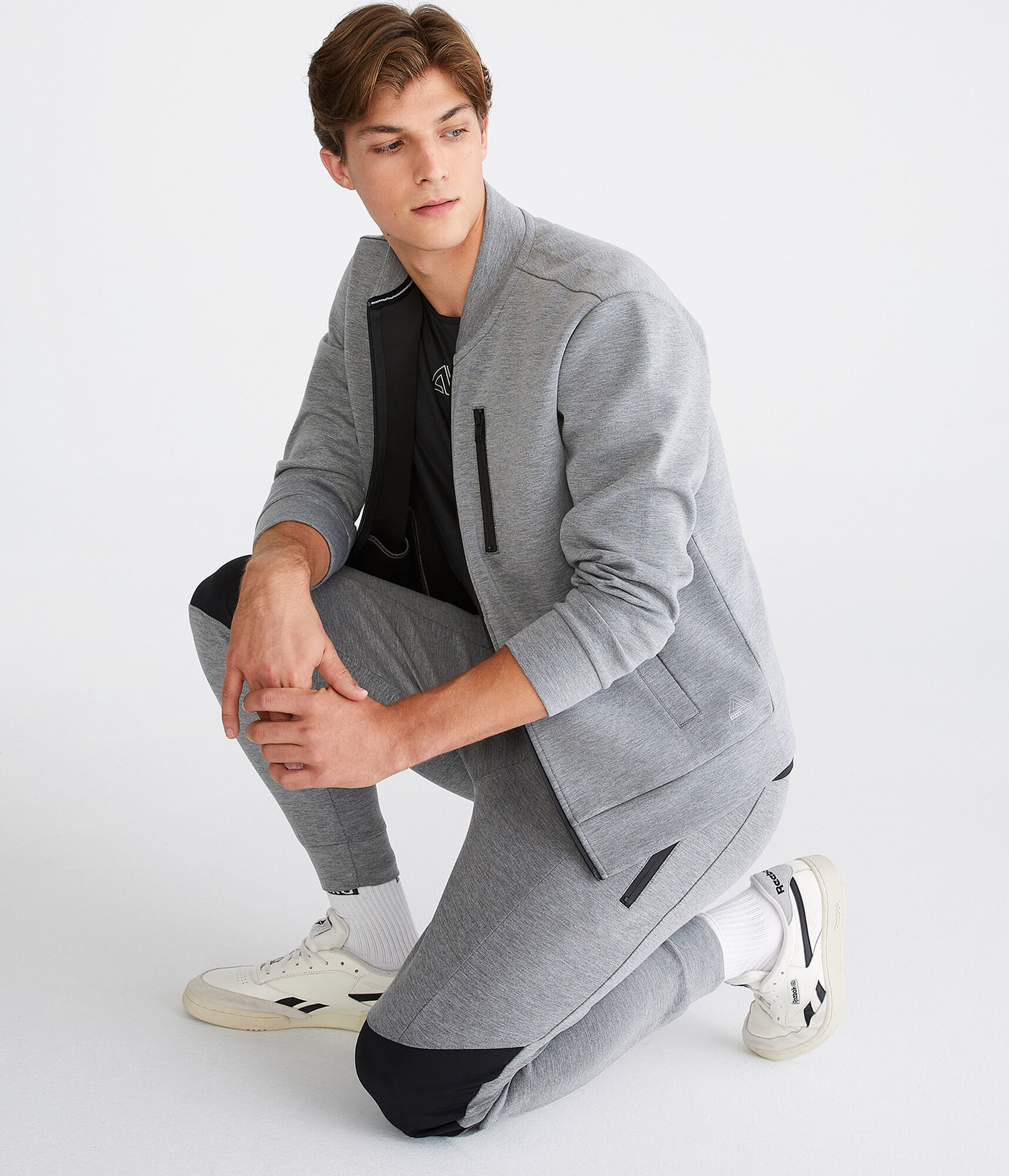 Aero MVMNT Tech Fleece Bomber Jacket