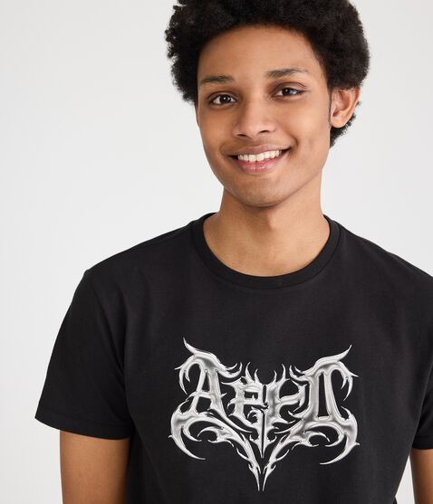 Aero Chrome Gothic Graphic Tee Aero Chrome Gothic Graphic Tee