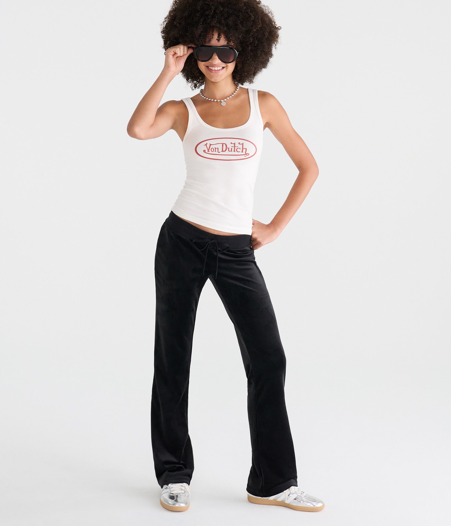 Von Dutch Logo Tank Top