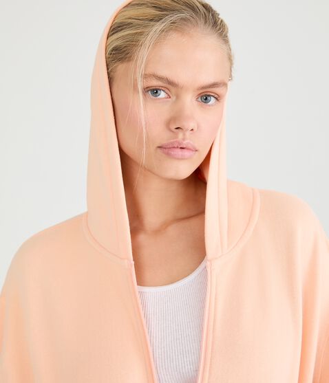 Cloud Soft Oversized Full-Zip Hoodie