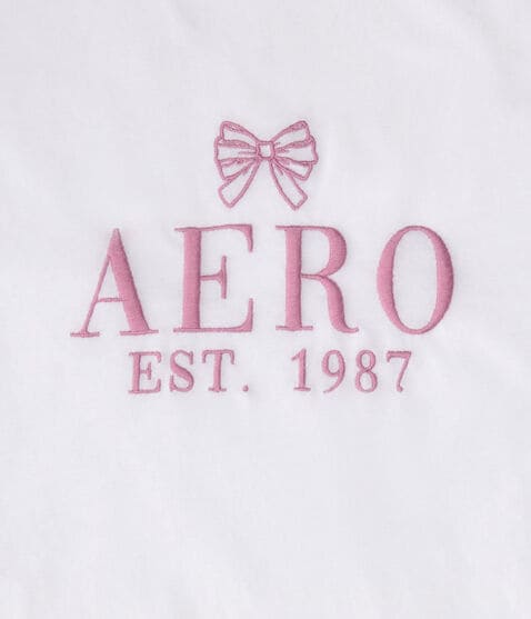 Aero Bow Logo Graphic Tee Aero Bow Logo Graphic Tee