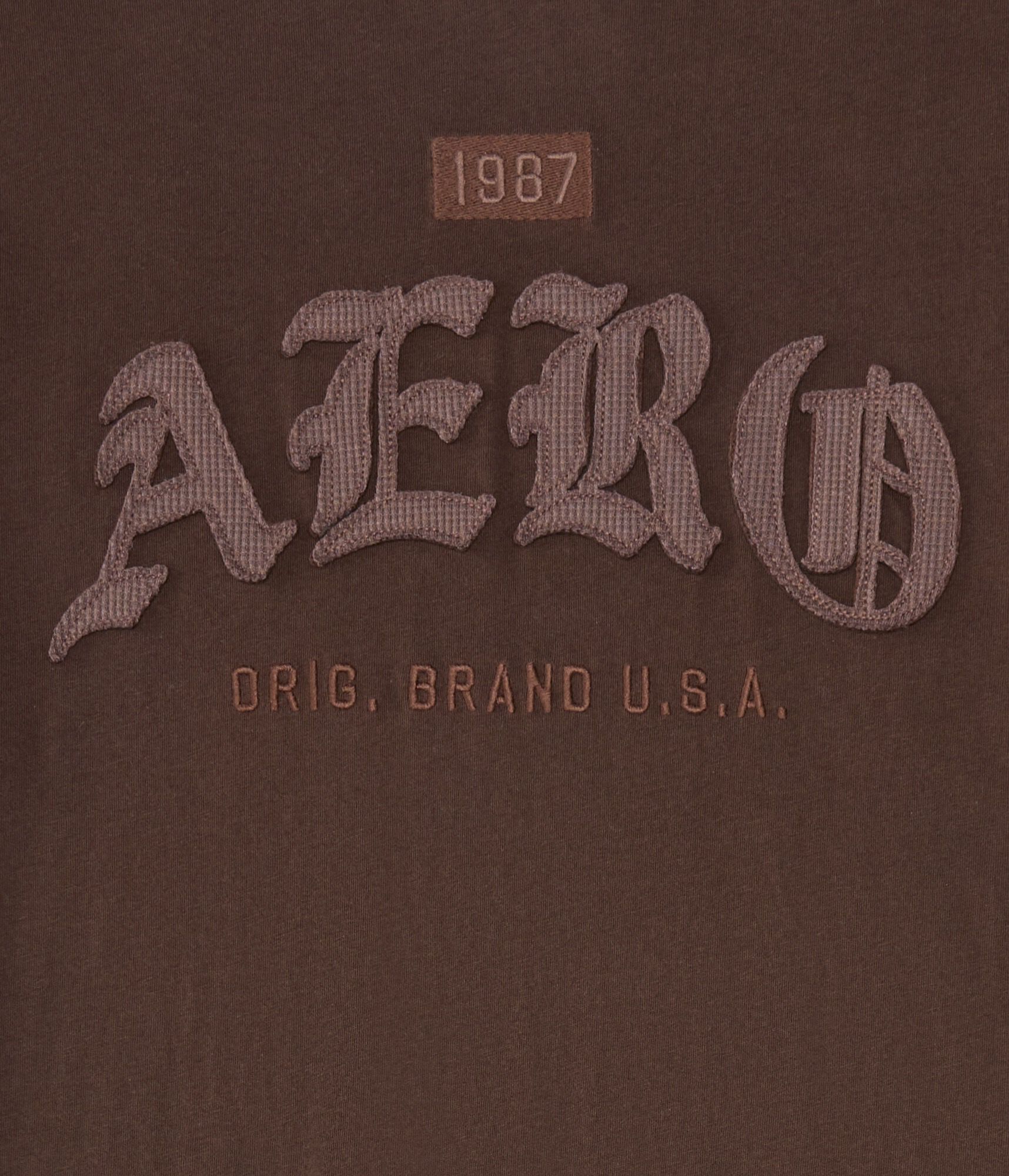 Aero Tonal Gothic Appliqu&eacute; Graphic Tee