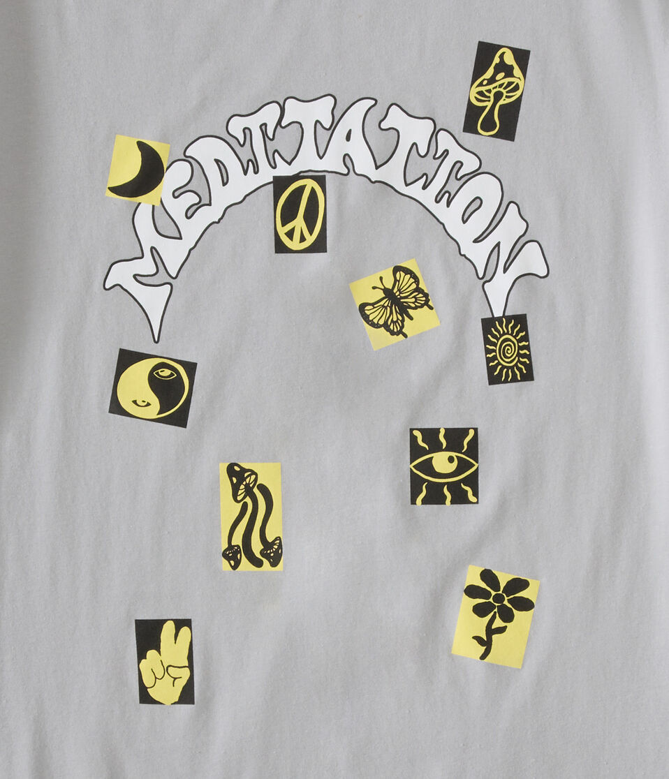 Meditation Icons Graphic Tee