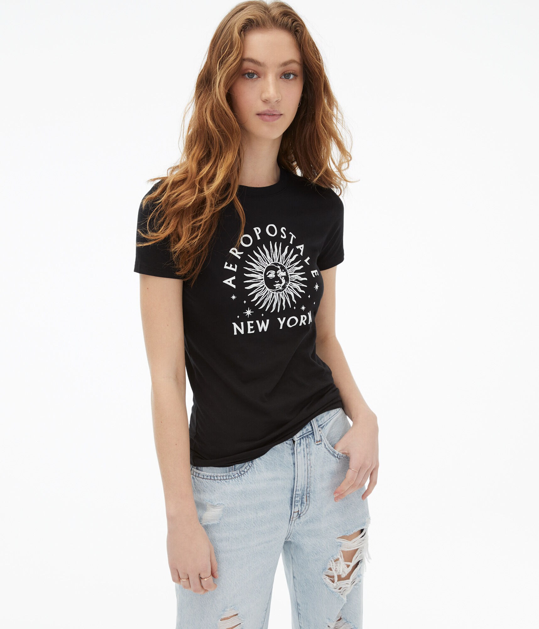 Aeropostale New York Celestial Graphic Tee