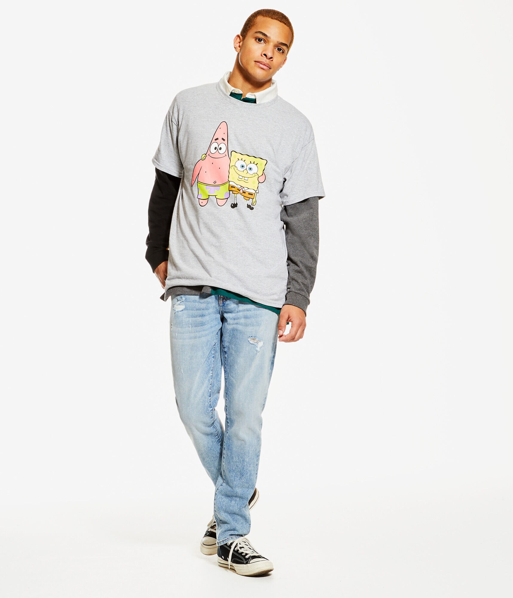 SpongeBob &amp; Patrick Graphic Tee