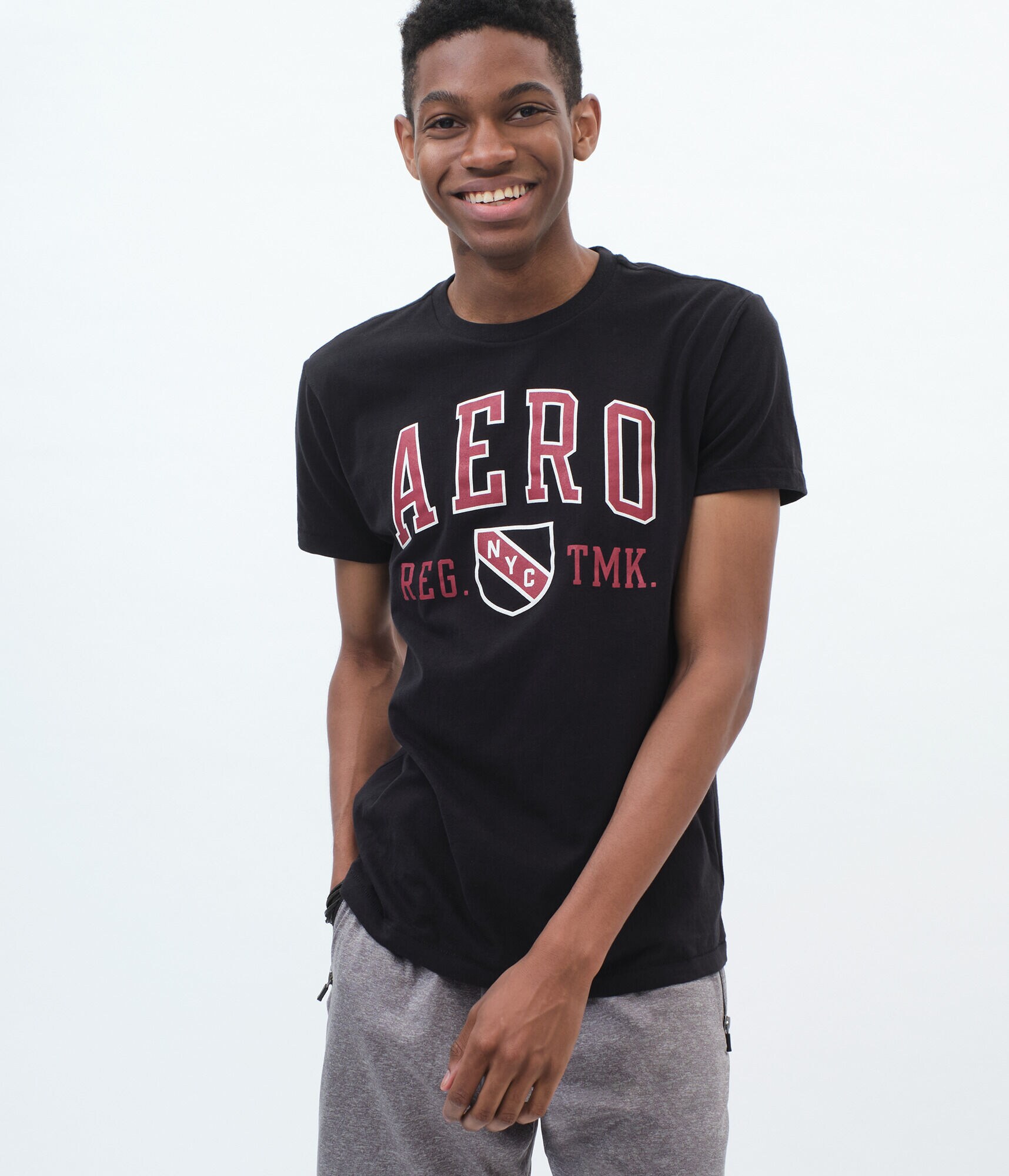 Aero NYC Trademark Logo Graphic Tee