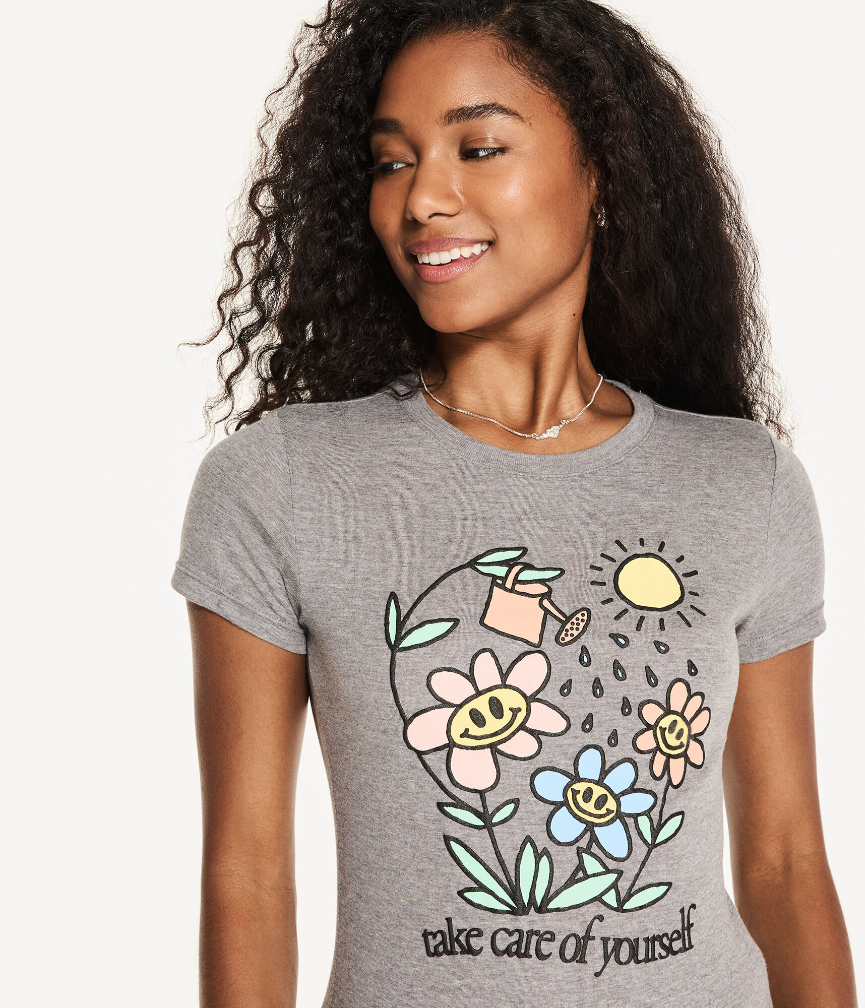 Take Care Daisies Graphic Tee