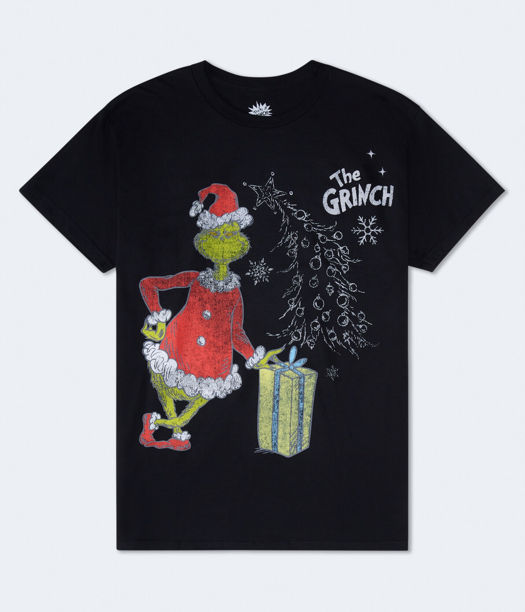 The Grinch Christmas Tree Relaxed Graphic Tee